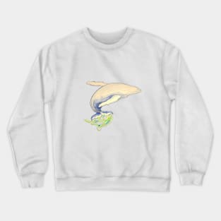 Humpback whale jump Crewneck Sweatshirt